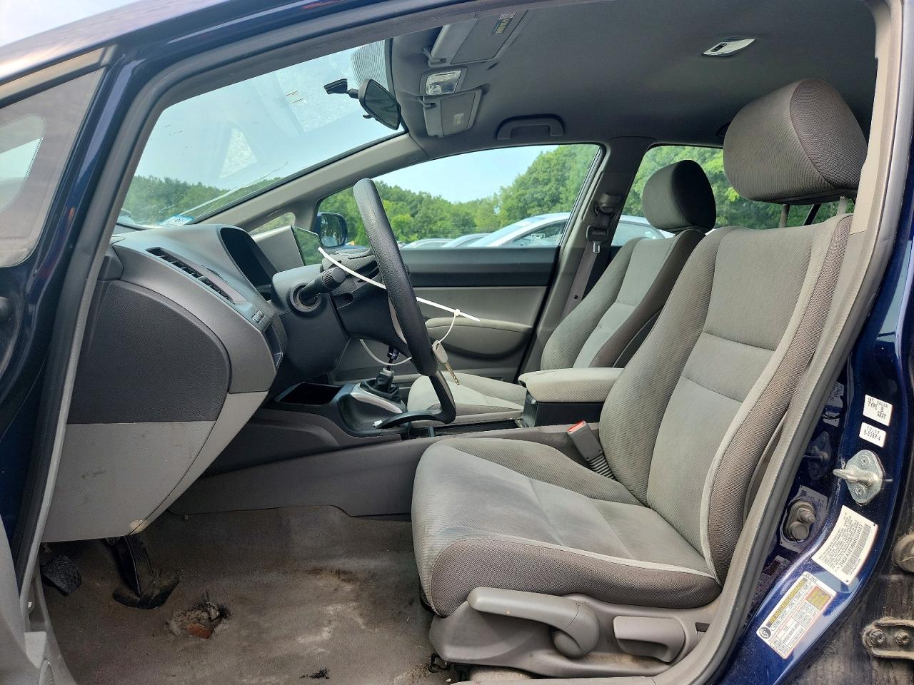2010 Honda Civic Lx Blue vin: 2HGFA1E59AH551012