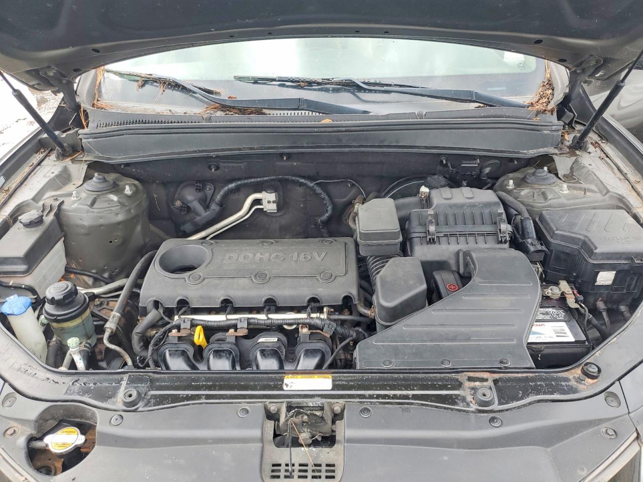 2011 Hyundai Santa Fe Gls Brown vin: 5XYZGDAB9BG081605