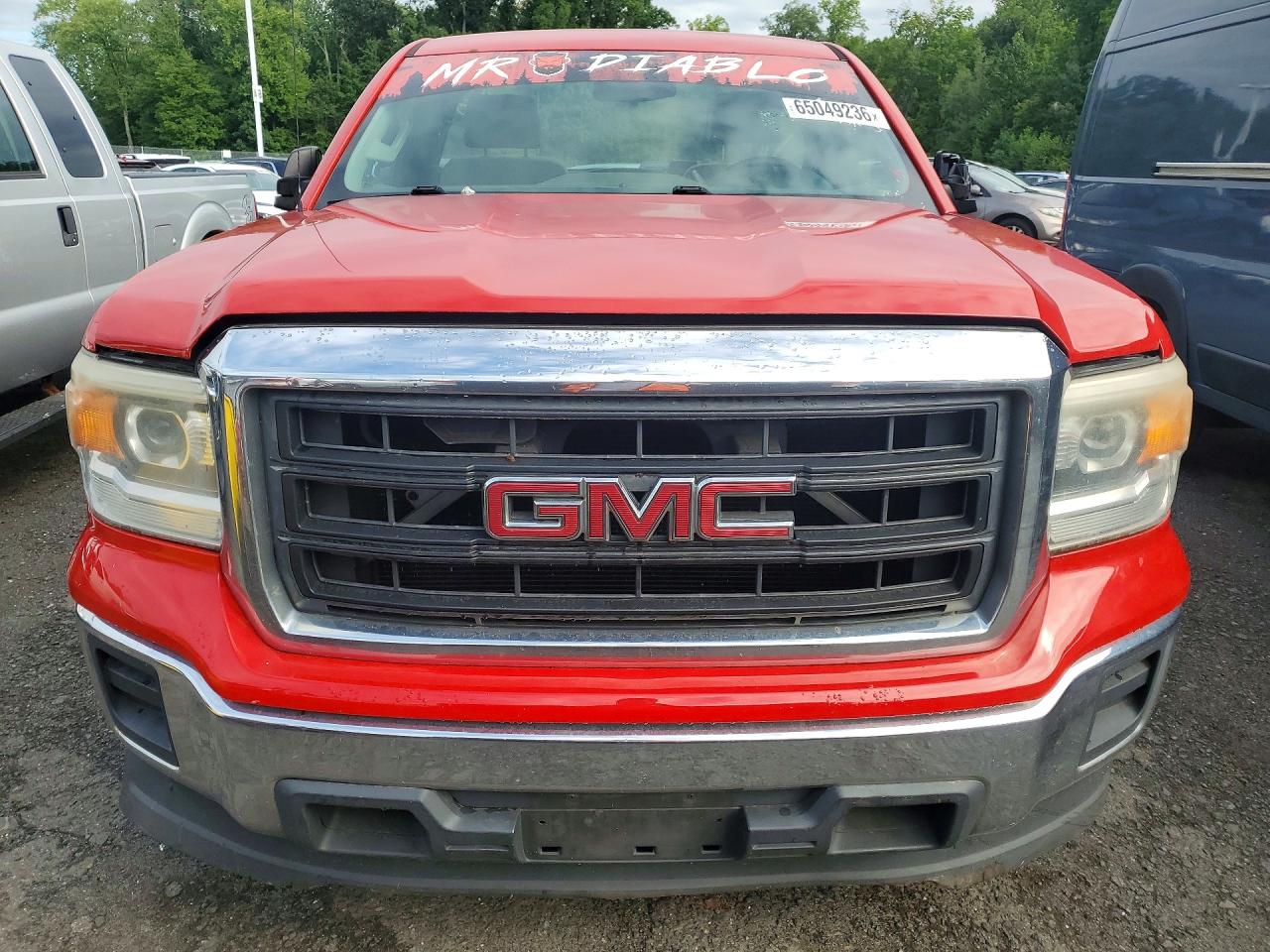 2014 Gmc Sierra C1500 Red vin: 1GTN1TEH1EZ212671