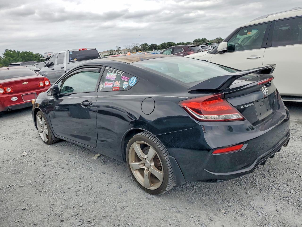 2015 Honda Civic Si Black vin: 2HGFG4A54FH703498