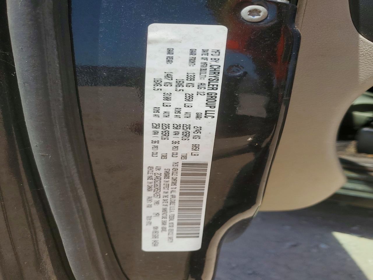 2013 Dodge Grand Caravan Sxt Charcoal vin: 2C4RDGCG6DR524357