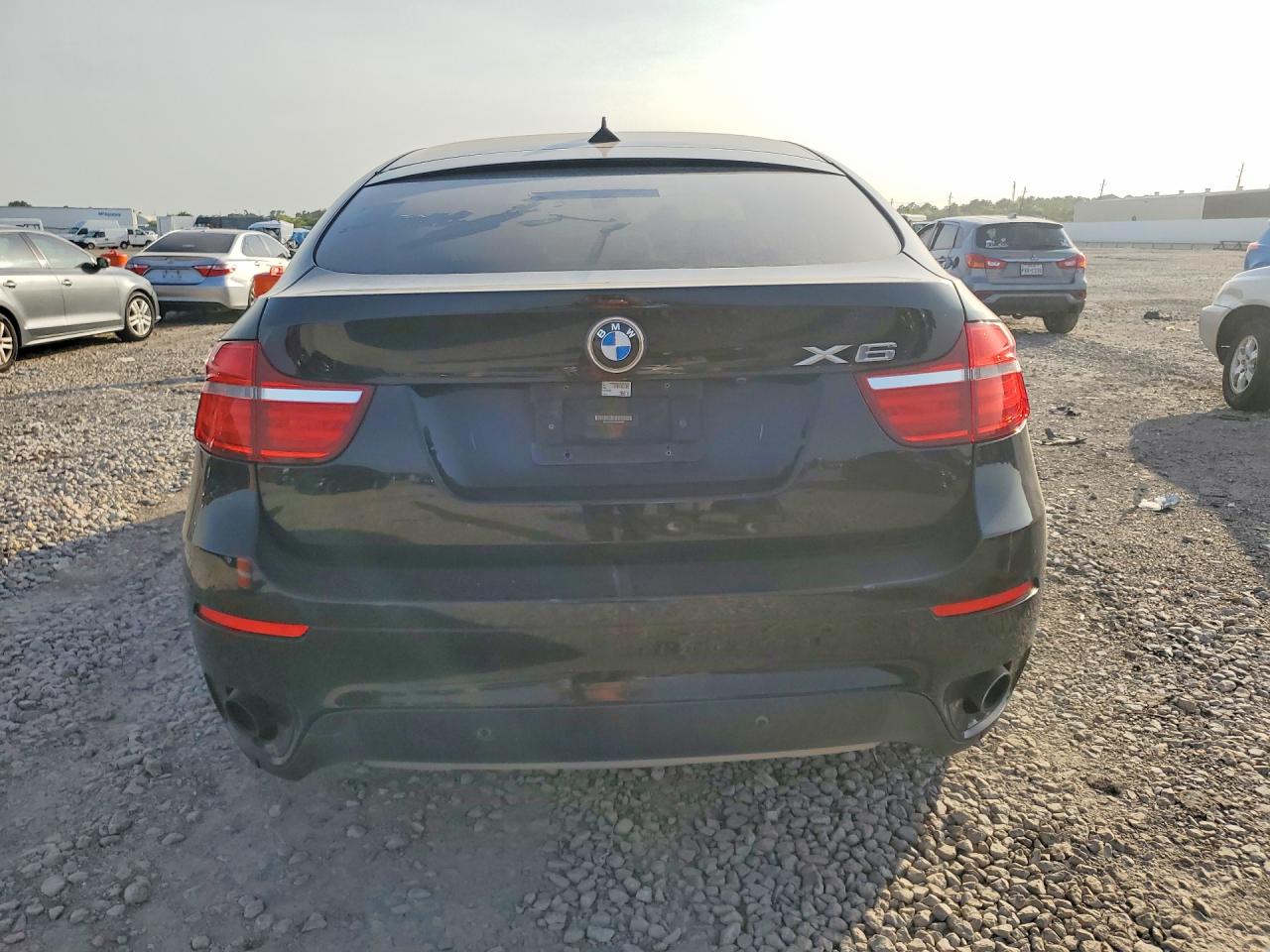 2014 Bmw X6 Xdrive35i Black vin: 5UXFG2C57E0H09882