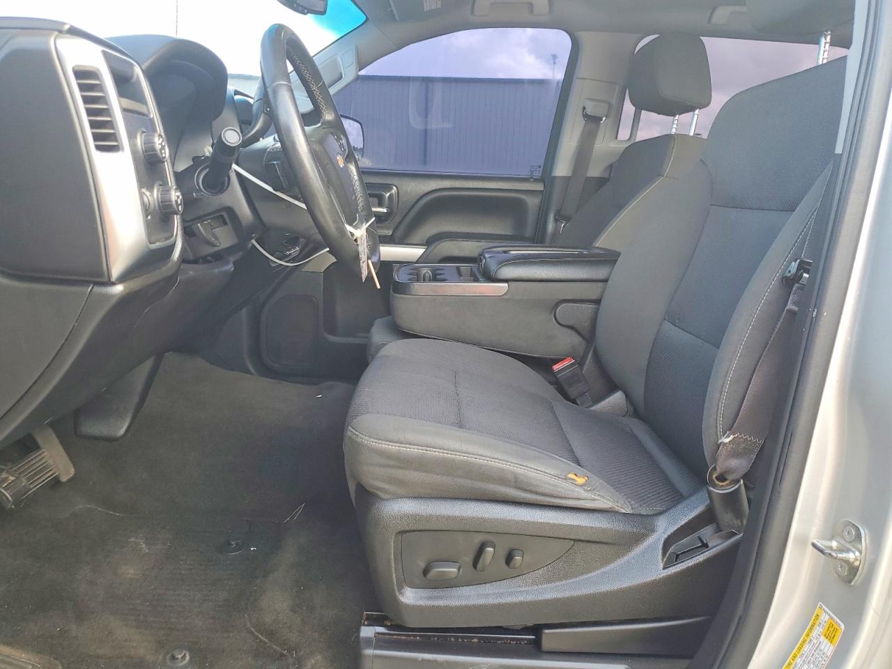 2015 Chevrolet Silverado K1500 Lt Silver vin: 3GCUKREC0FG194701