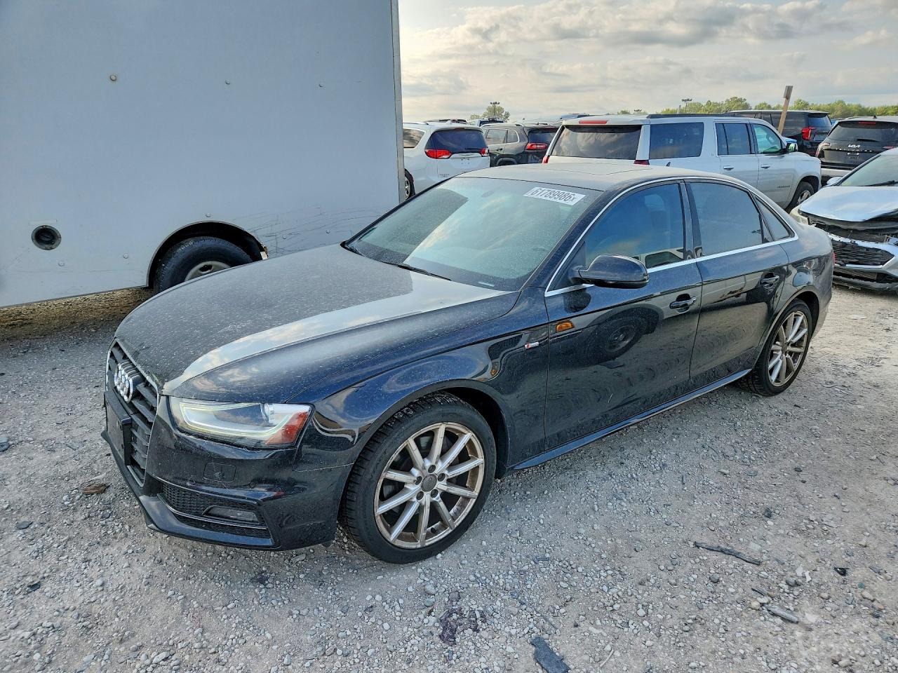 2014 Audi A4 Premium Plus Черный vin: WAUFFAFL6EN014458
