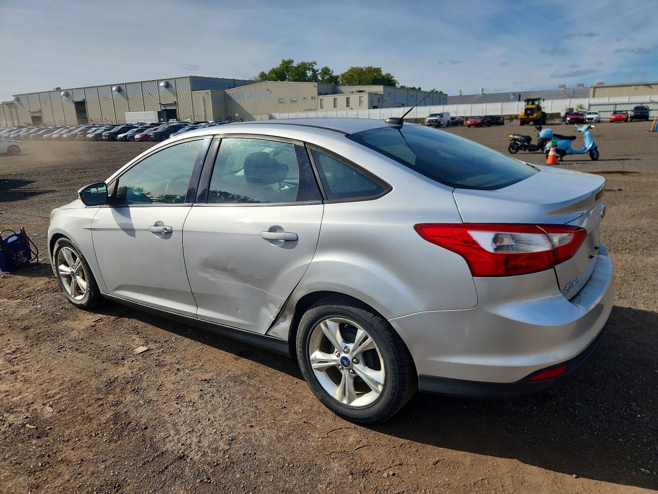 2013 Ford Focus Se Серебряный vin: 1FADP3F26DL314866