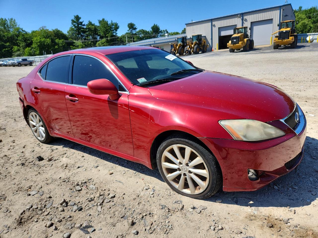 2007 Lexus Is 250 Red vin: JTHCK262572012444