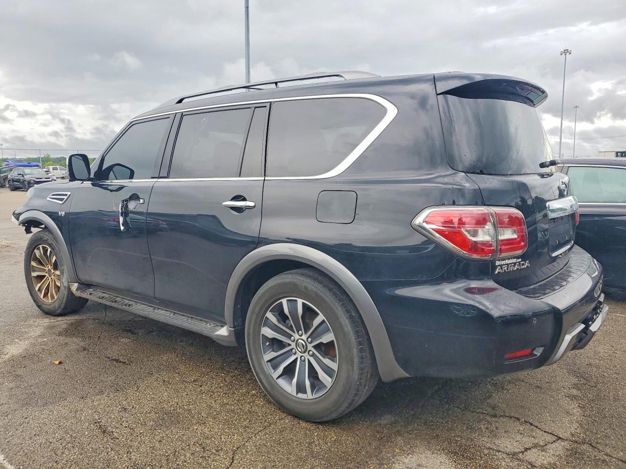 2019 Nissan Armada Sl Black vin: JN8AY2NDXK9093097