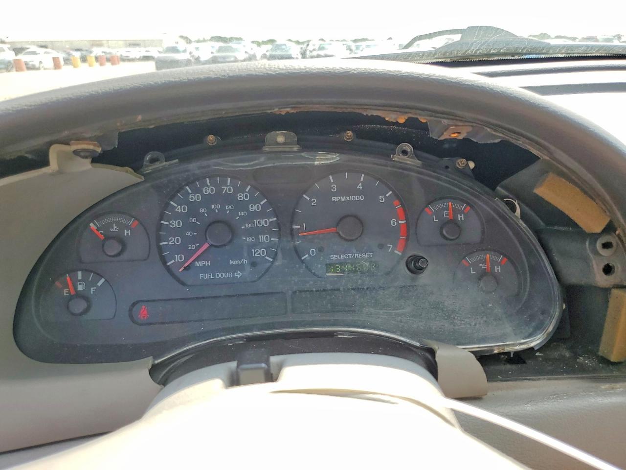 2003 Ford Mustang Black vin: 1FAFP40433F393712