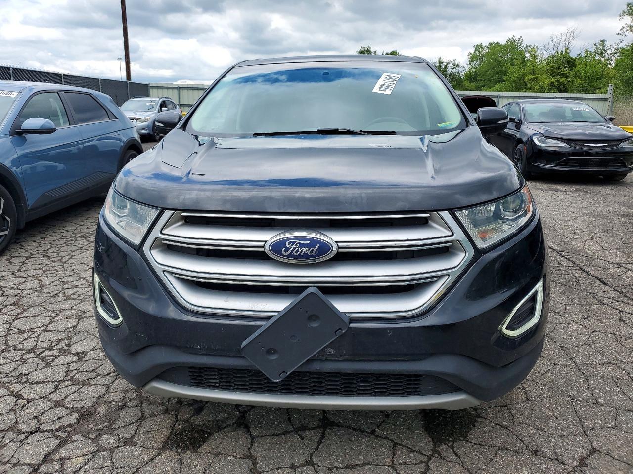 2015 Ford Edge Sel Black vin: 2FMTK3J9XFBB26598