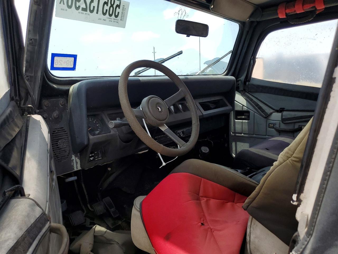 1995 Jeep Wrangler / Yj S Black vin: 1J4FY19P2SP285460