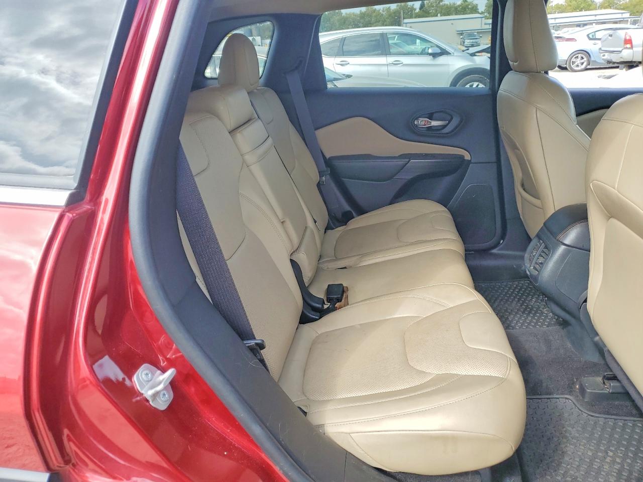 2015 Jeep Cherokee Limited Red vin: 1C4PJMDS1FW682777