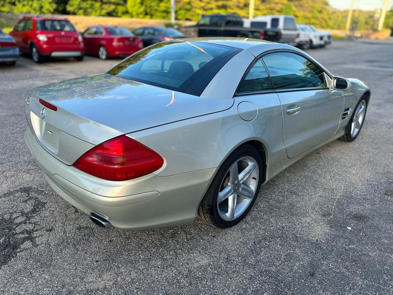 2003 Mercedes-benz Sl 500r Silver vin: WDBSK75FX3F009636