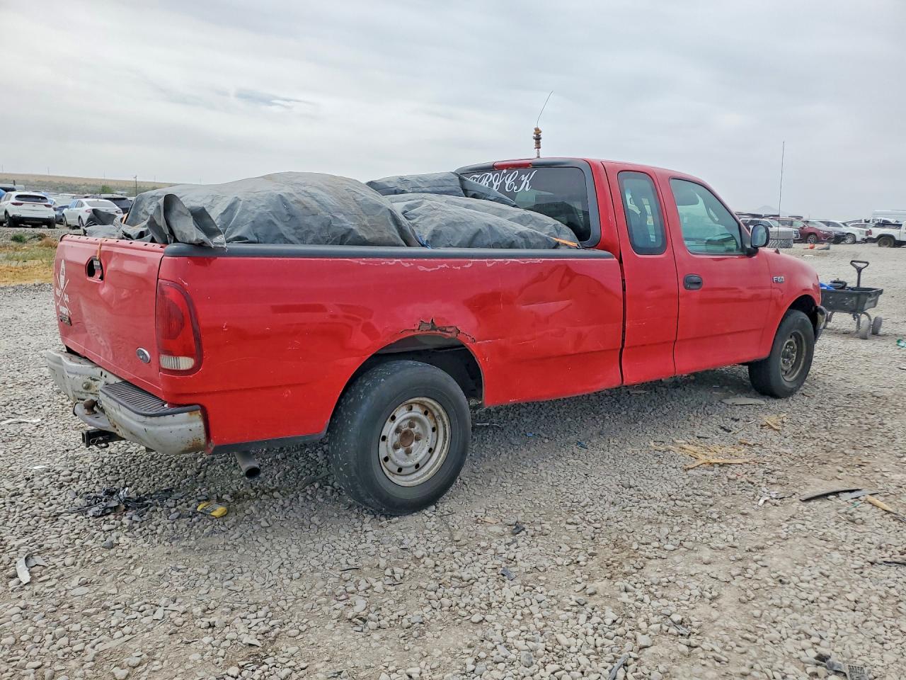 1999 Ford F-150 Красный vin: 1FTZX1724XNC04670