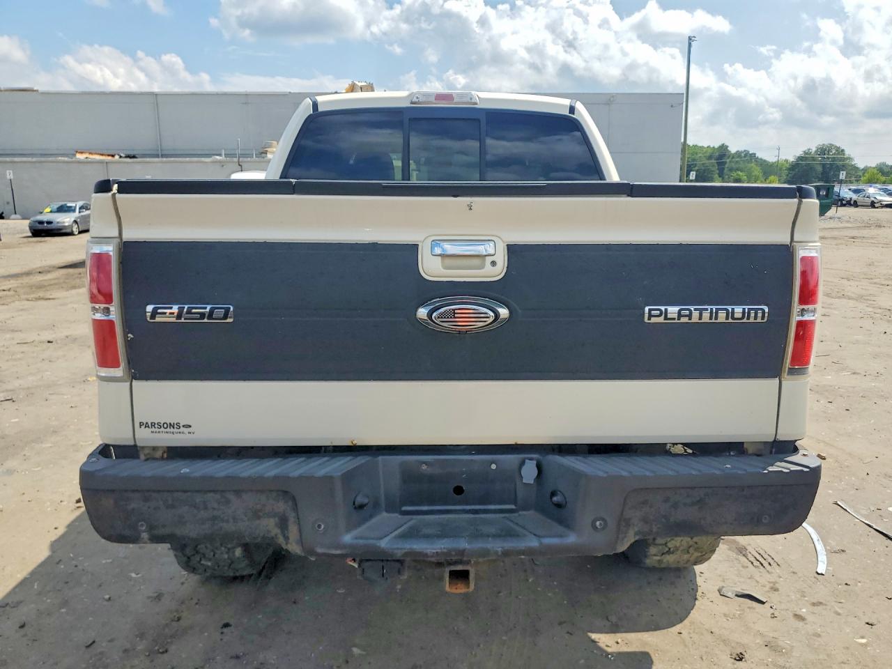 2009 Ford F150 Supercrew White vin: 1FTPW14V09FA34152