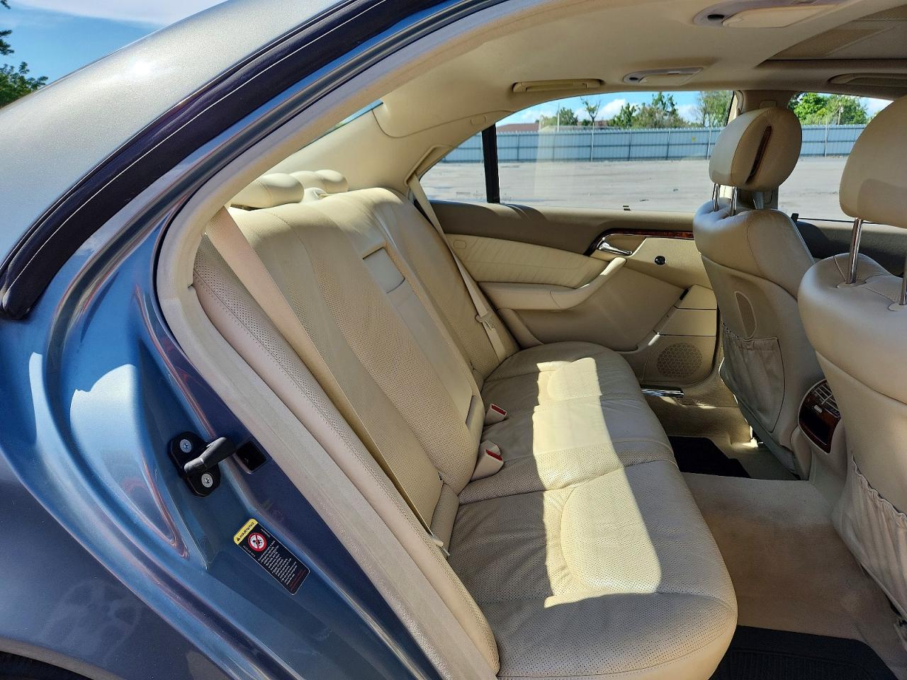 2004 Mercedes-benz S 500 4matic Blue vin: WDBNG84J74A417228