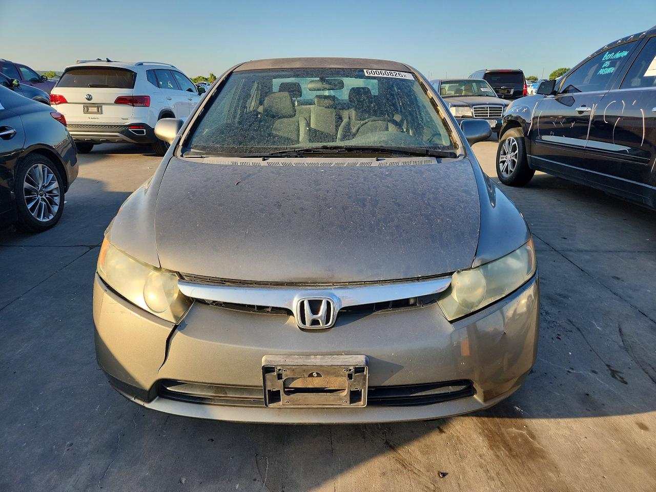 2006 Honda Civic Lx Серый vin: 1HGFA16576L039211
