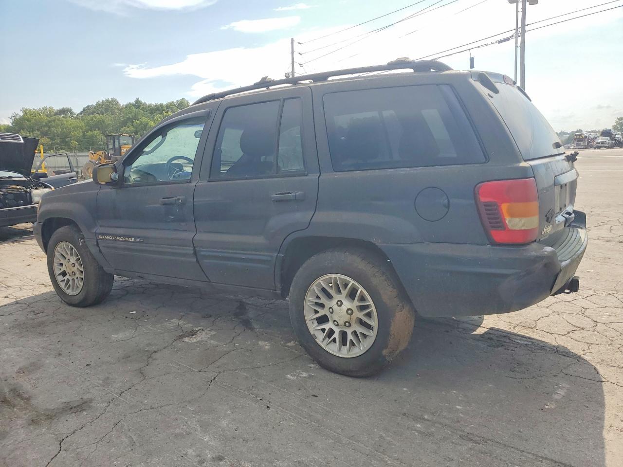 2002 Jeep Grand Cherokee Limited Blue vin: 1J4GW58S82C326592