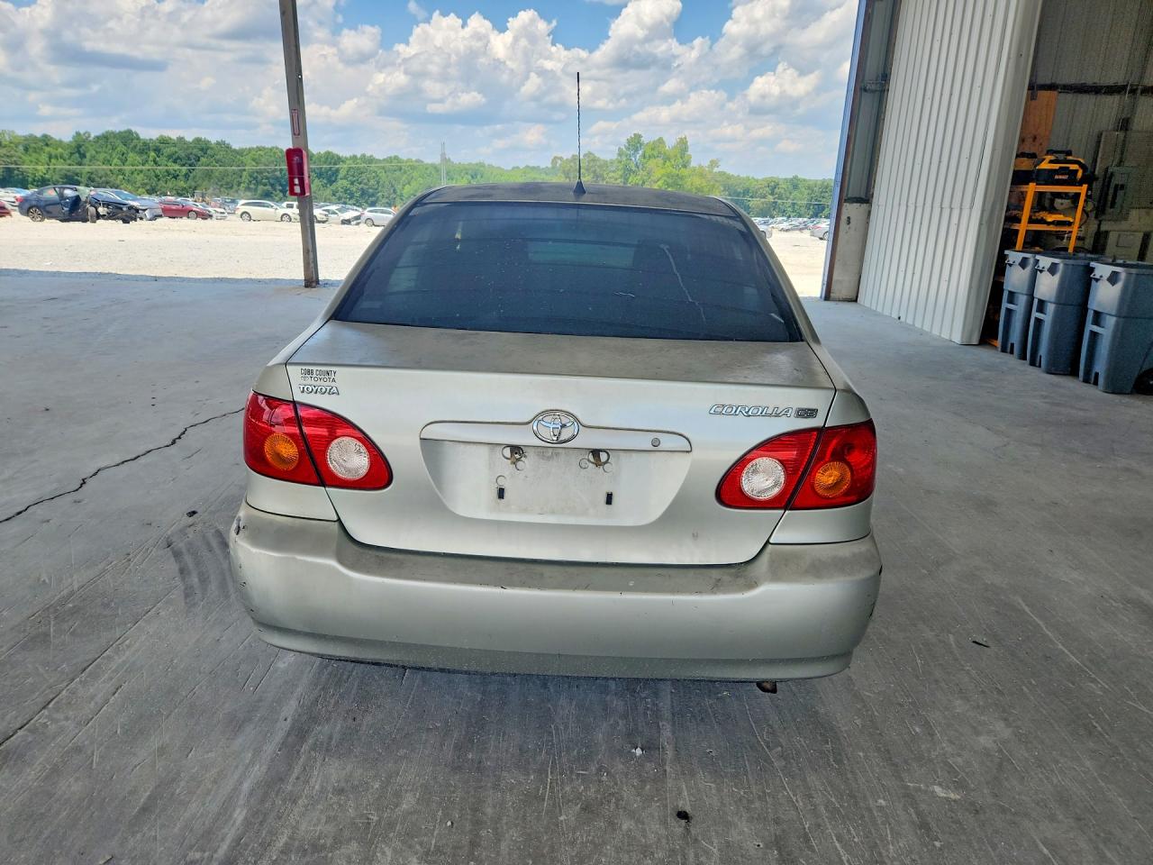 2003 Toyota Corolla Ce Серебряный vin: JTDBR32EX30010712