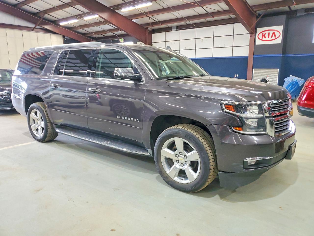 2015 Chevrolet Suburban K1500 Ltz Серый vin: 1GNSKKKC3FR262600