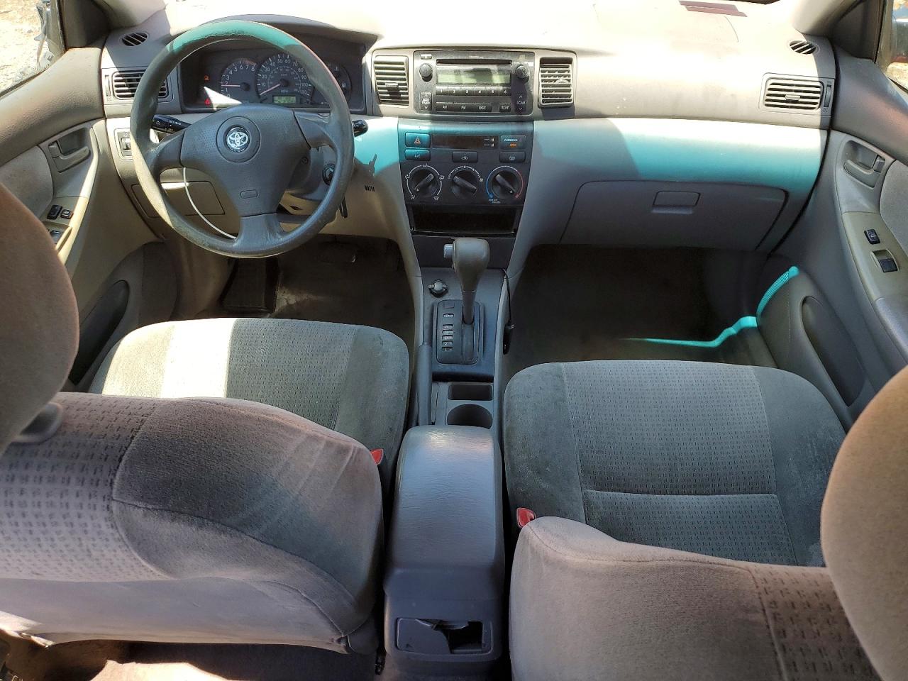 2006 Toyota Corolla Ce Red vin: 1NXBR32E86Z697732
