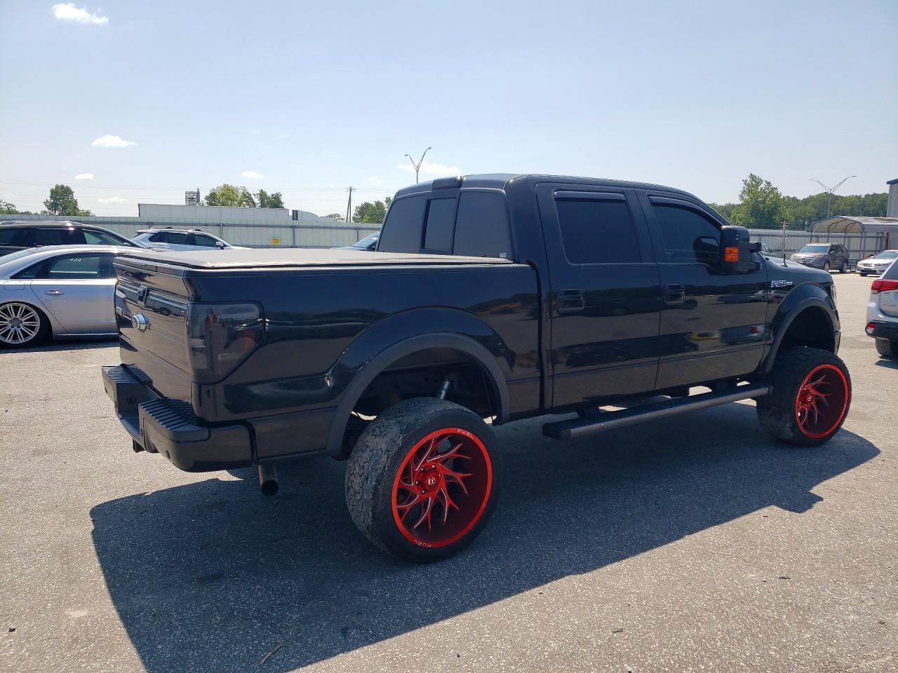 2014 Ford F150 Supercrew Black vin: 1FTFW1ET6EKD49919