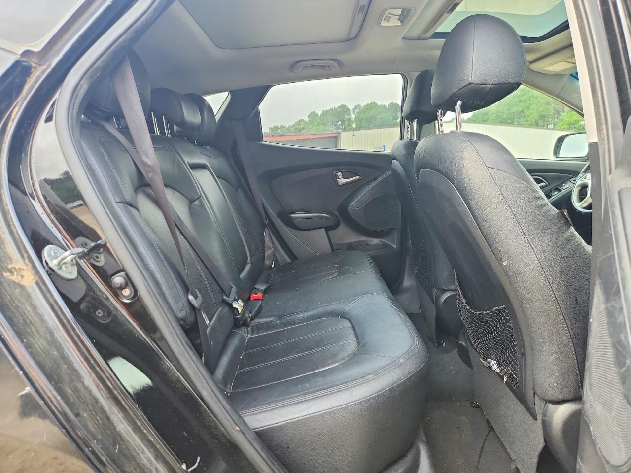 2013 Hyundai Tucson Limited Black vin: KM8JUCAC2DU726133