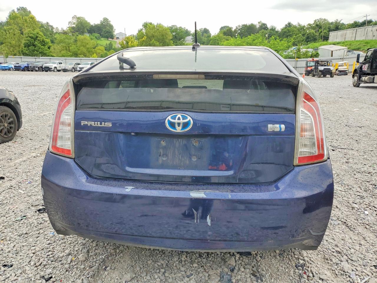 2015 Toyota Prius Three Blue vin: JTDKN3DU3F0442062