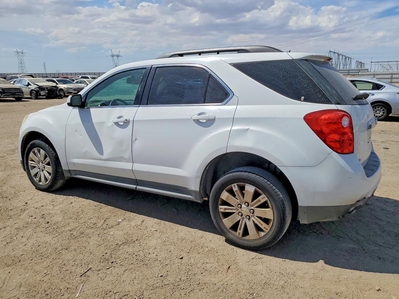 2011 Chevrolet Equinox Lt White vin: 2CNFLPE51B6384018