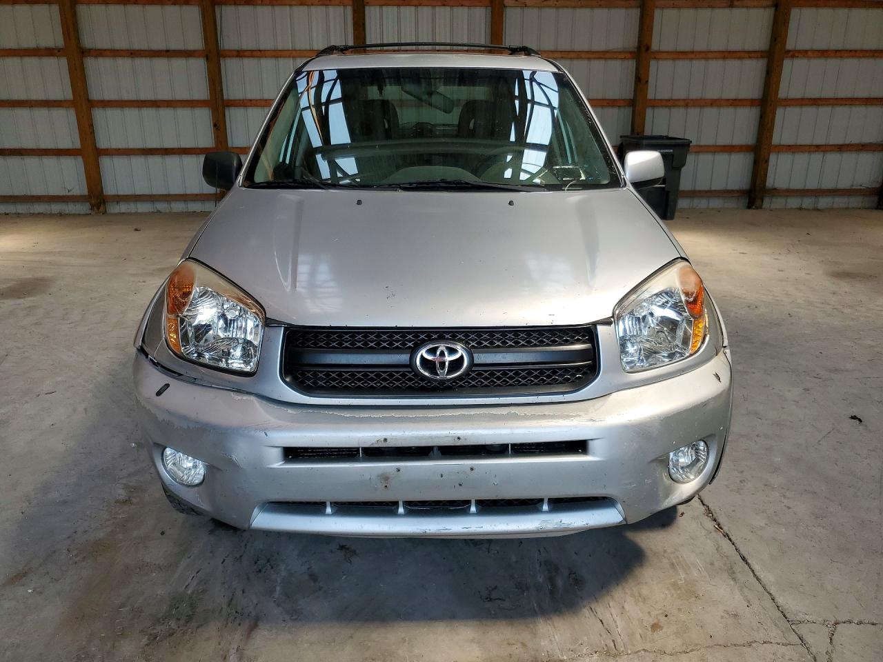 2004 Toyota Rav4 Base Silver vin: JTEHD20V246001227