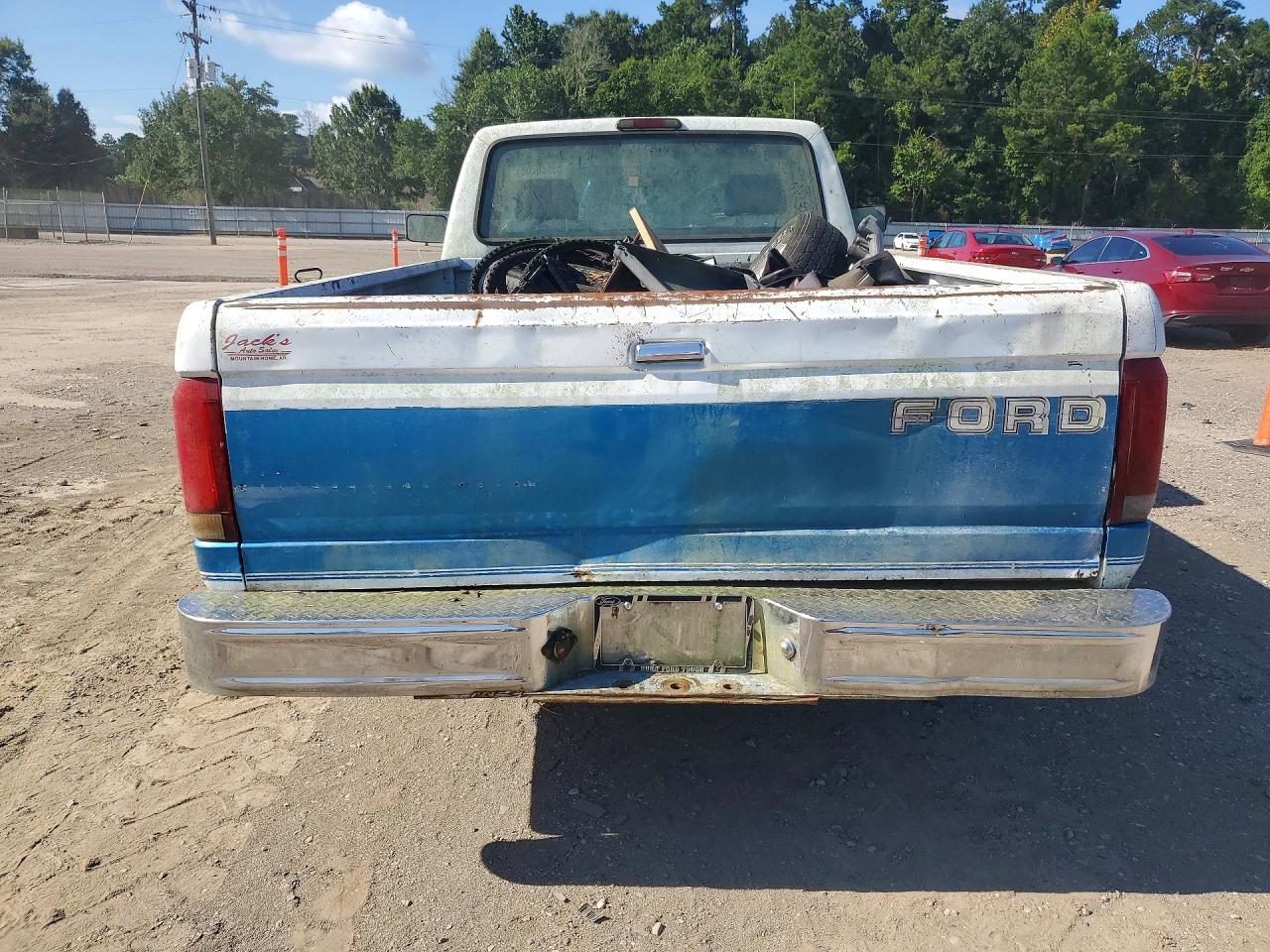 1994 Ford F150 Blue vin: 2FTDF15Y2RCA16890