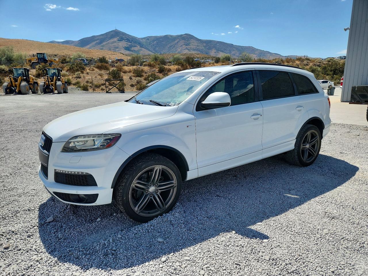 2013 Audi Q7 Prestige White vin: WA1WMAFE1DD003750