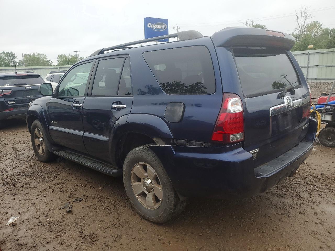 2006 Toyota 4runner Sr5 Blue vin: JTEBT14R160060968