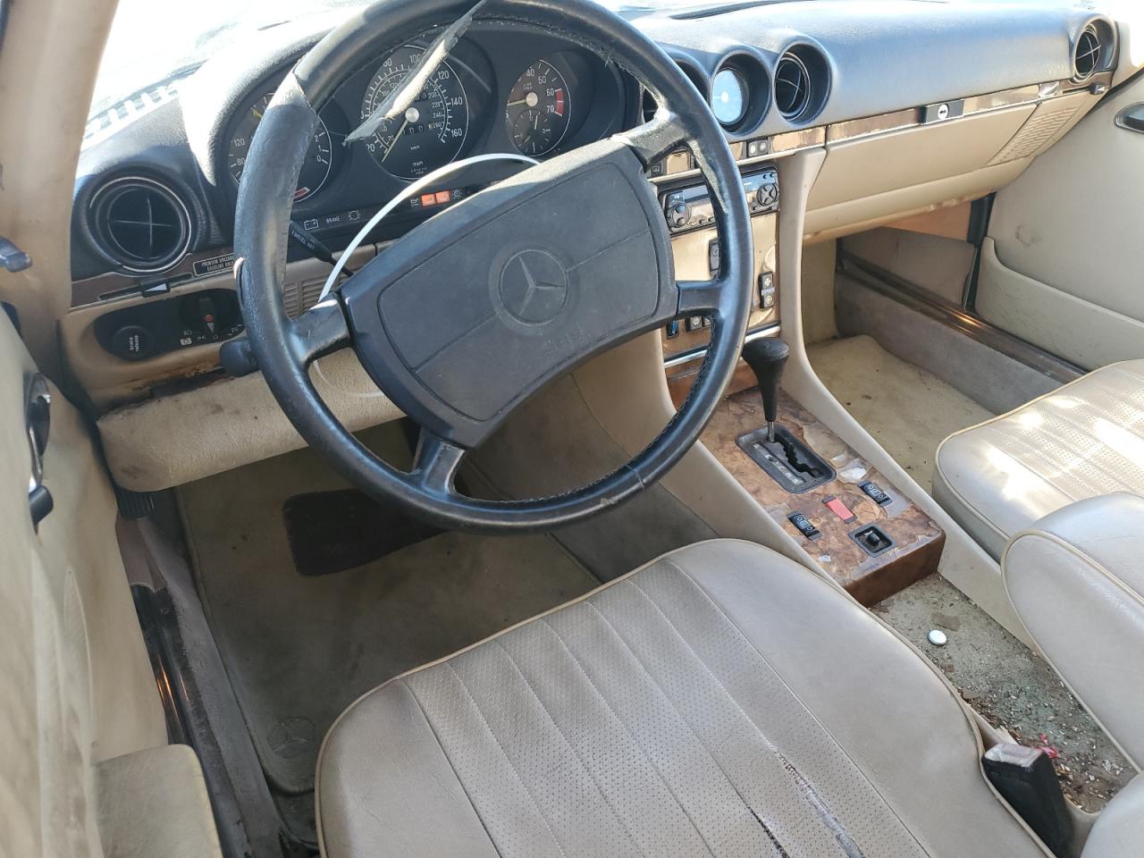 1988 Mercedes-benz 560 Sl Blue vin: WDBBA48D0JA082911
