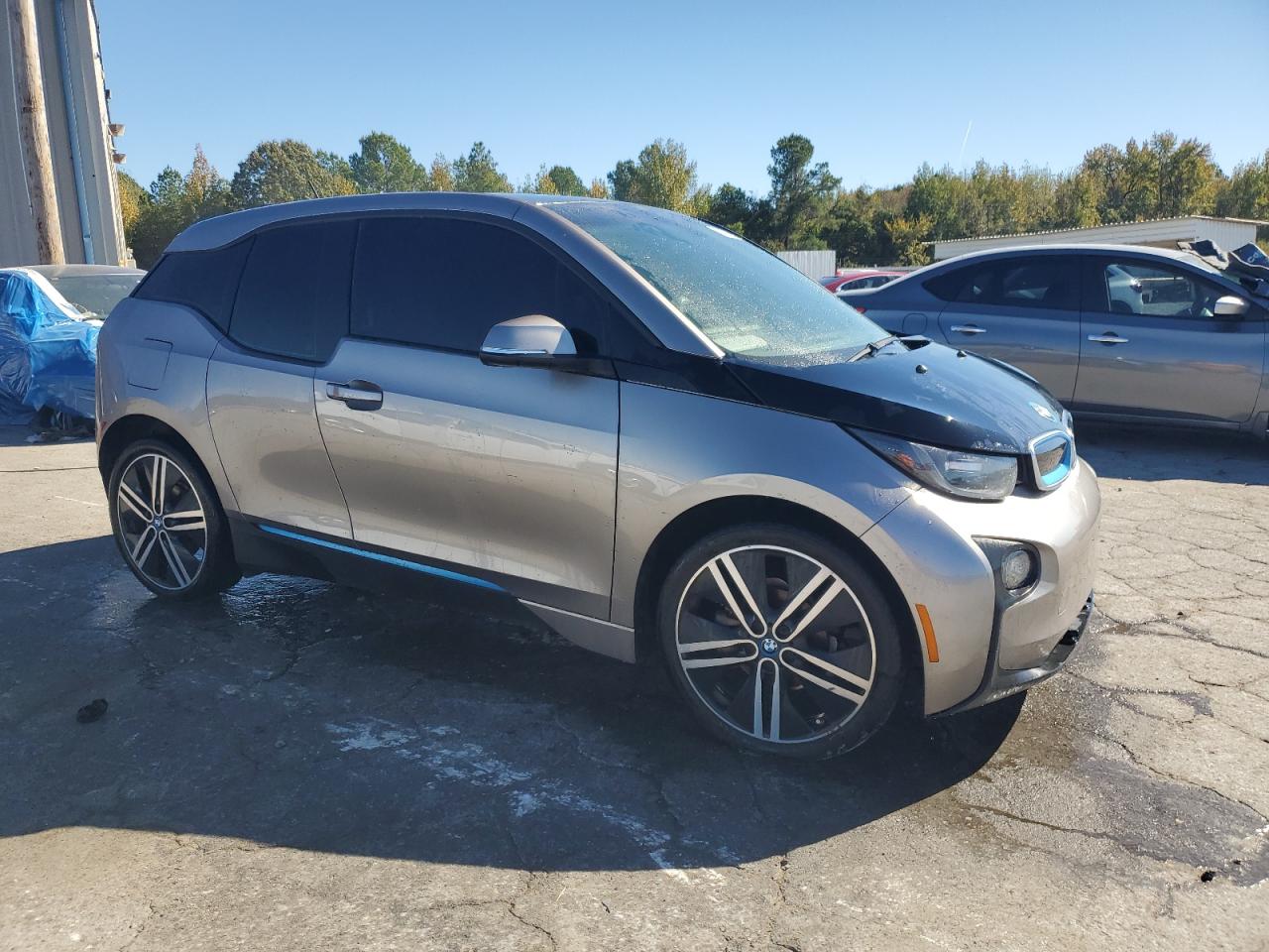 2014 Bmw I3 Bev Gray vin: WBY1Z2C59EVX51412
