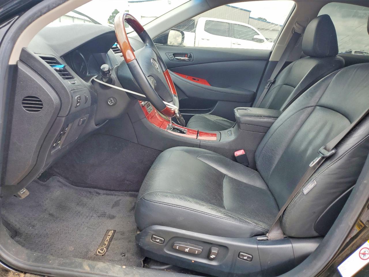 2008 Lexus Es 350 Black vin: JTHBJ46G382220796