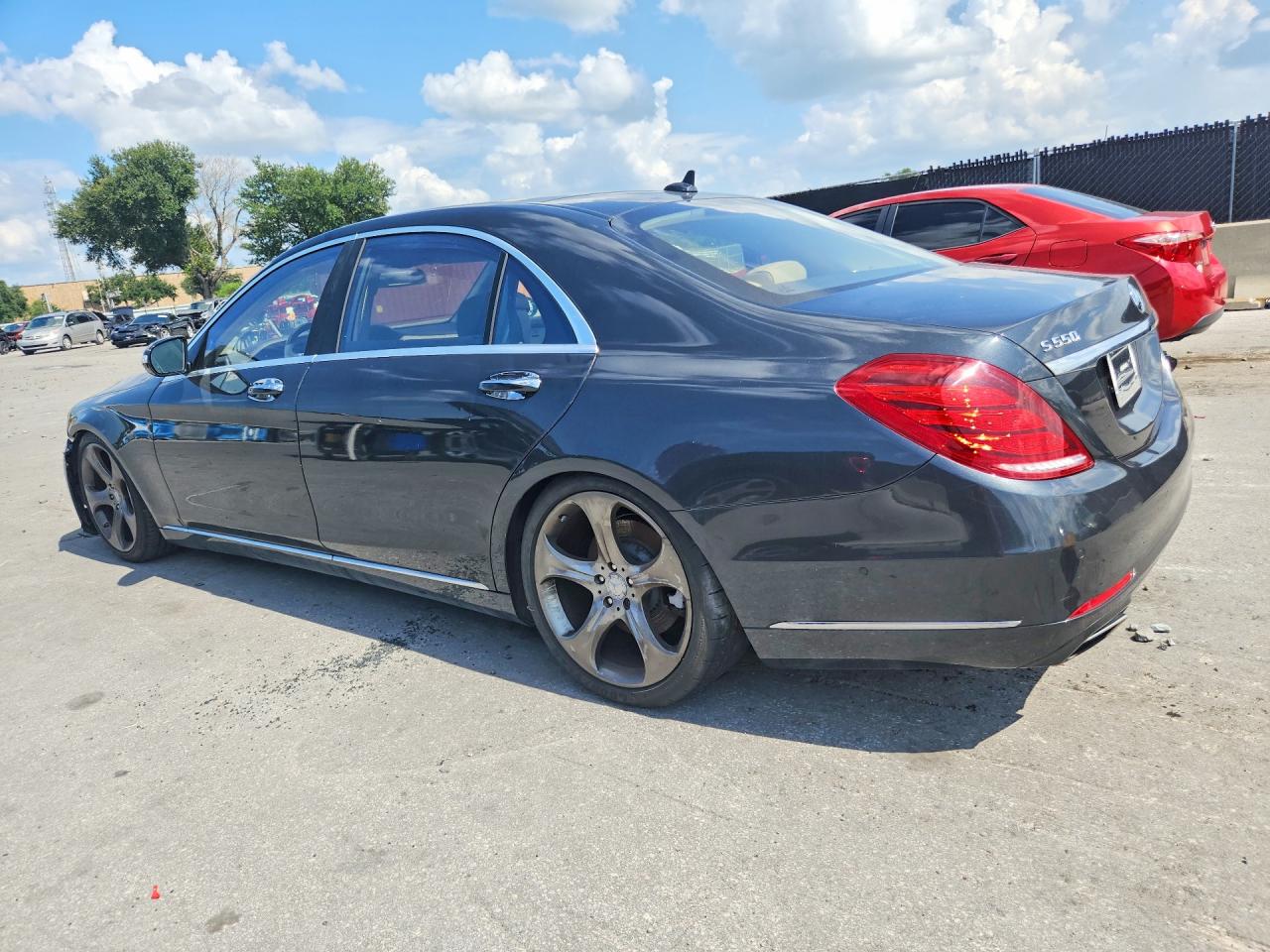 2015 Mercedes-benz S 550 Black vin: WDDUG8CB0FA136887