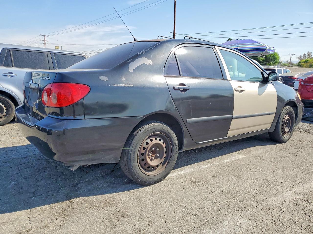 2005 Toyota Corolla Ce Black vin: 1NXBR32E75Z398389