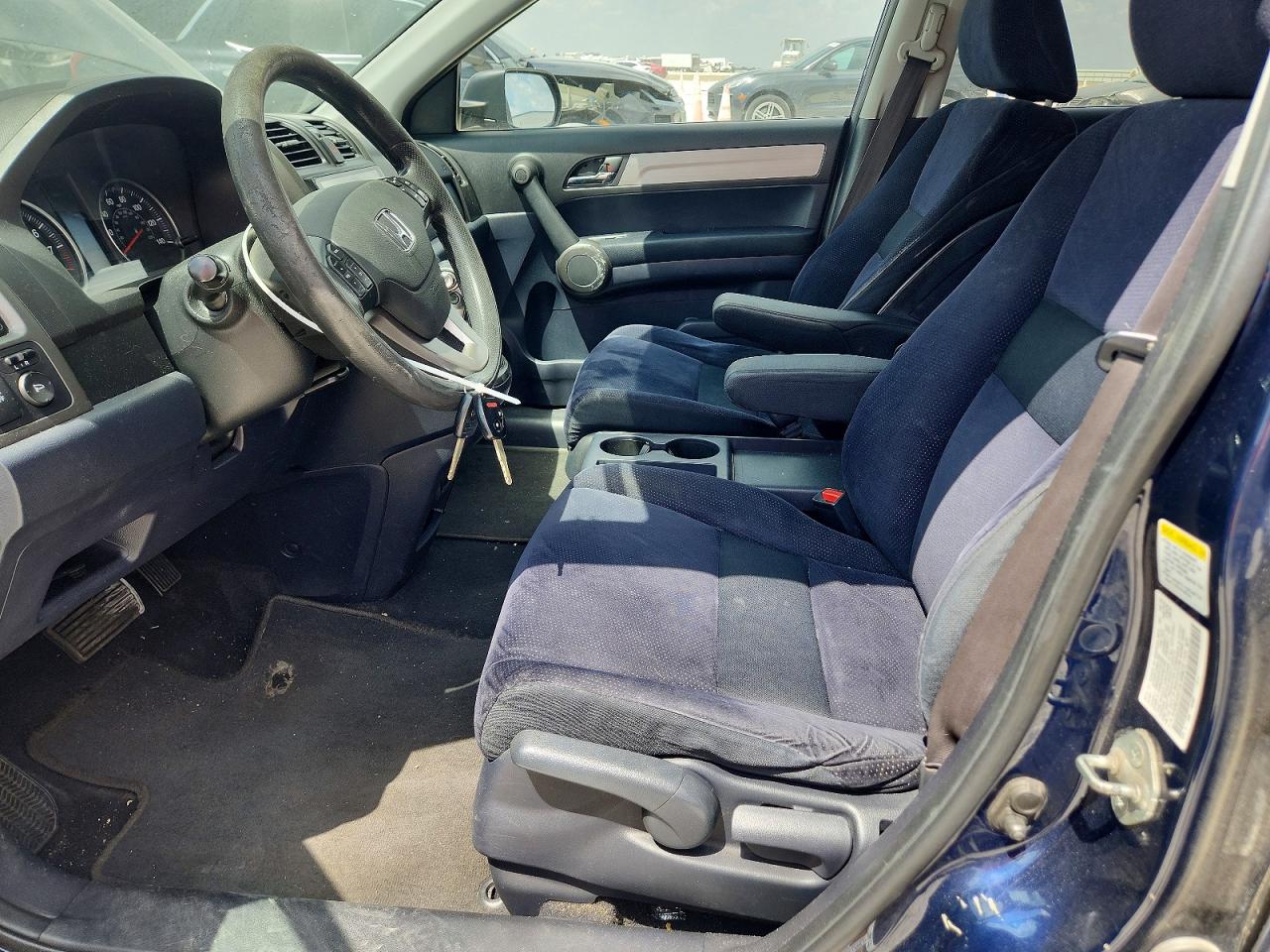 2010 Honda Cr-v Ex Blue vin: 5J6RE4H51AL058015