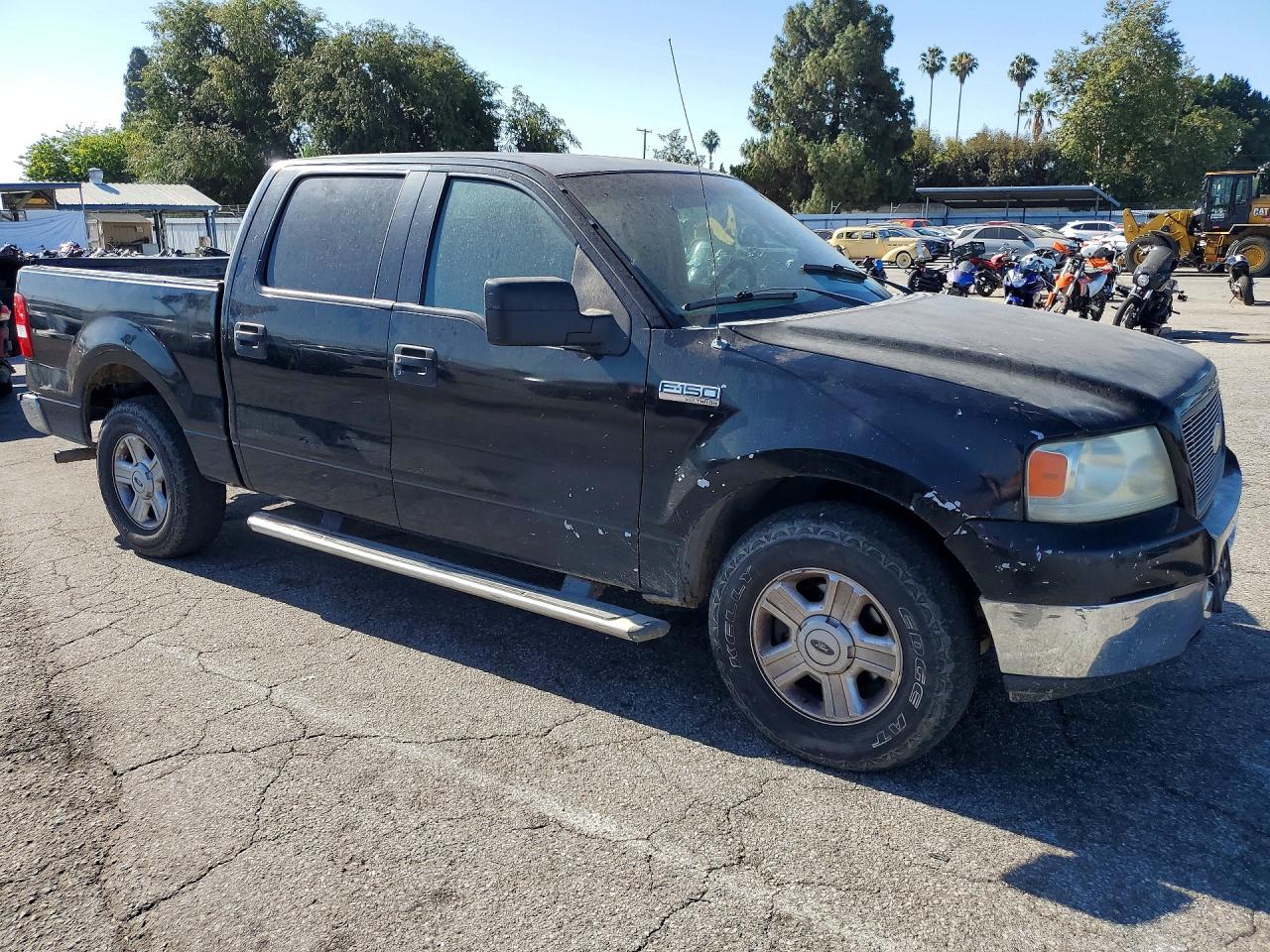 2005 Ford F150 Supercrew Black vin: 1FTRW12W15KC64093