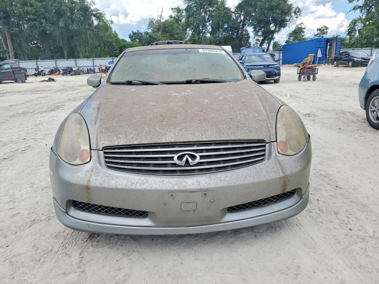 2004 Infiniti G35 Base Silver vin: JNKCV54E44M809368