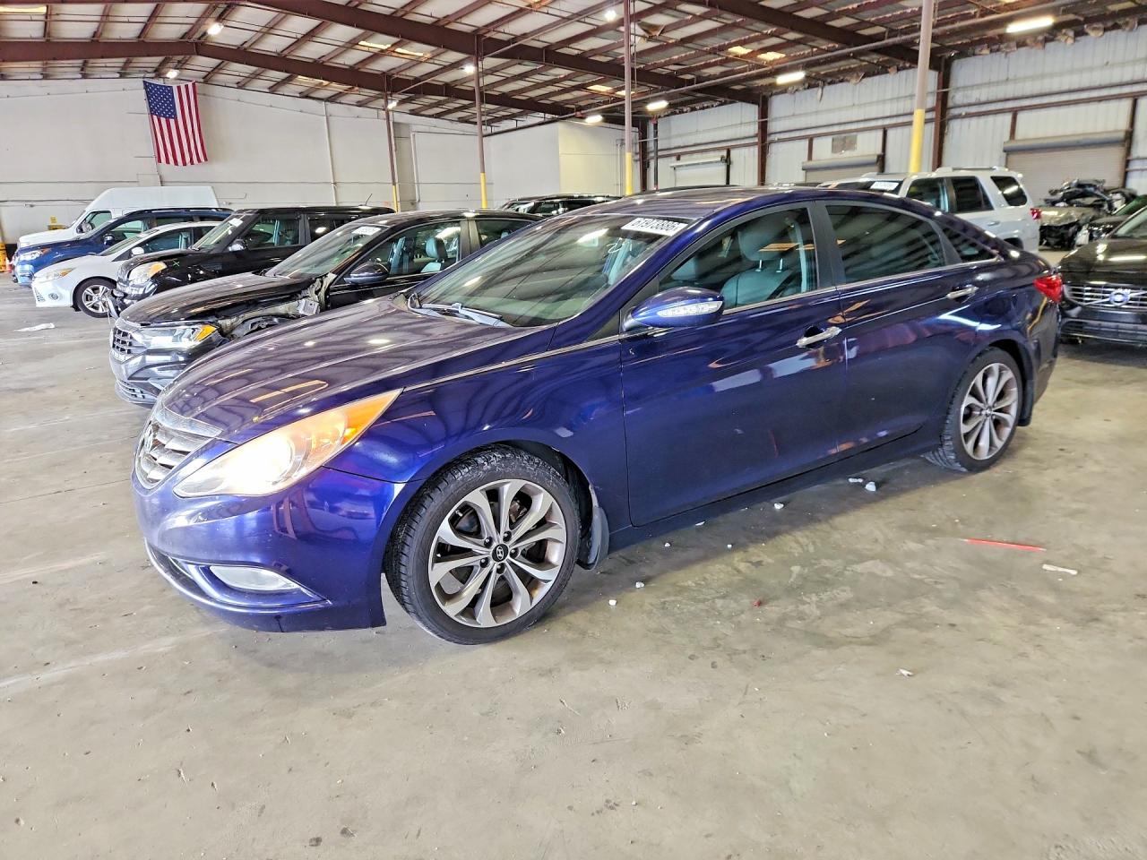 2013 Hyundai Sonata Limited 2.0t Blue vin: 5NPEC4AB2DH650641