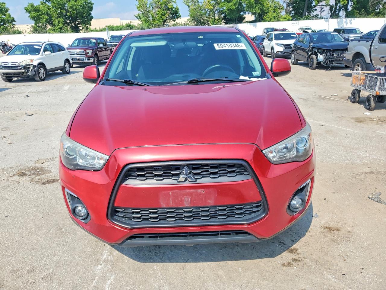 2013 Mitsubishi Rvr Se Red vin: 4A4AJ3AU5DE607064