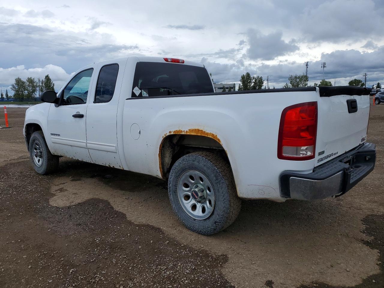 2011 Gmc Sierra K1500 Sle White vin: 1GTR2VE32BZ152149