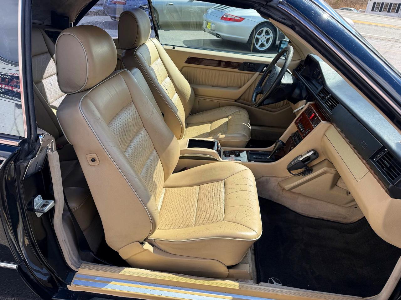 1995 Mercedes-benz E 320 Black vin: WDBEA66E9SC280817