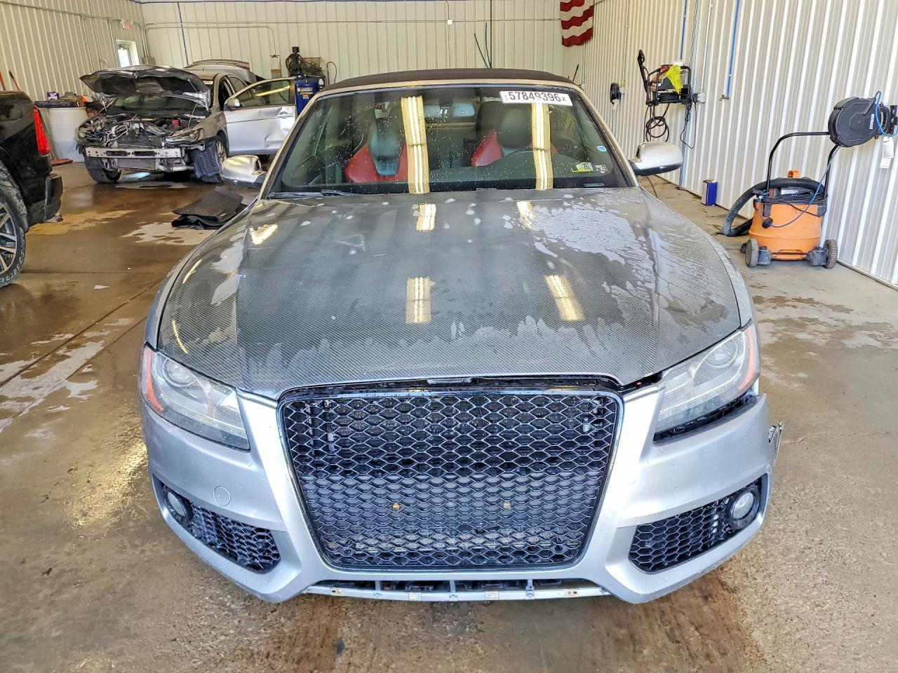 2011 Audi S5 Prestige Gray vin: WAUVGAFHXBN018612