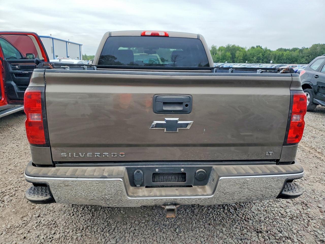 2015 Chevrolet Silverado K1500 Lt Brown vin: 1GCVKREC0FZ323430