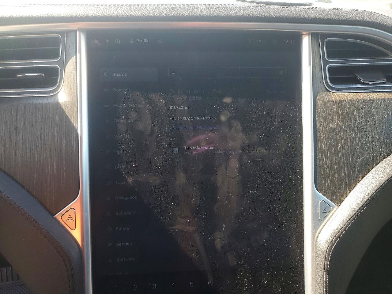 2013 Tesla Model S Черный vin: 5YJSA1CN1DFP12575