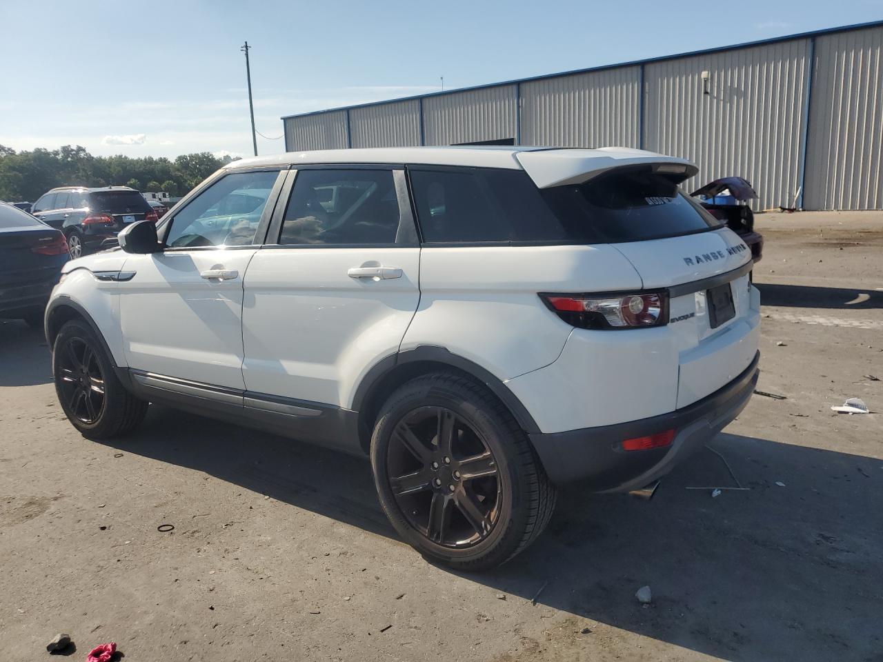 2015 Land Rover Range Rover Evoque Pure Plus White vin: SALVP2BG0FH991386