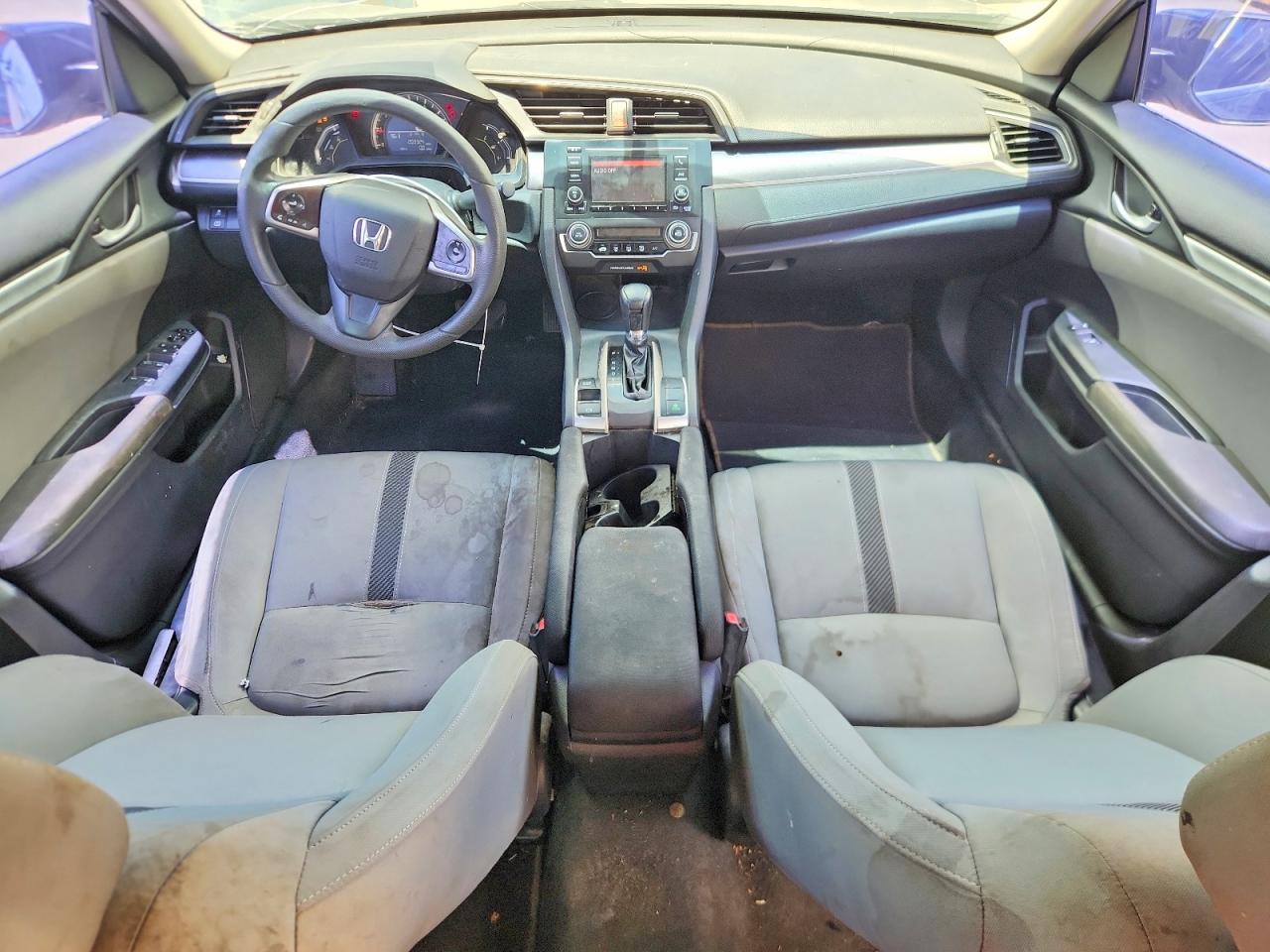 2016 Honda Civic Lx Blue vin: 19XFC2F53GE015416