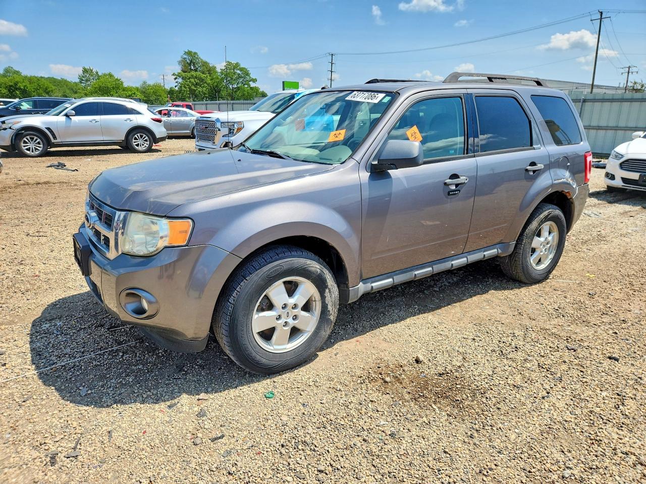 2010 Ford Escape Xlt Серый vin: 1FMCU0DG9AKC28038